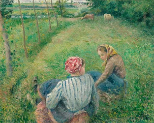 Les jeunes filles de paysans